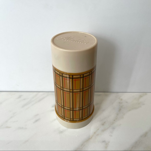 Vintage Other - Vintage 1960s 70s Aladdin Plaid Thermos 10 oz